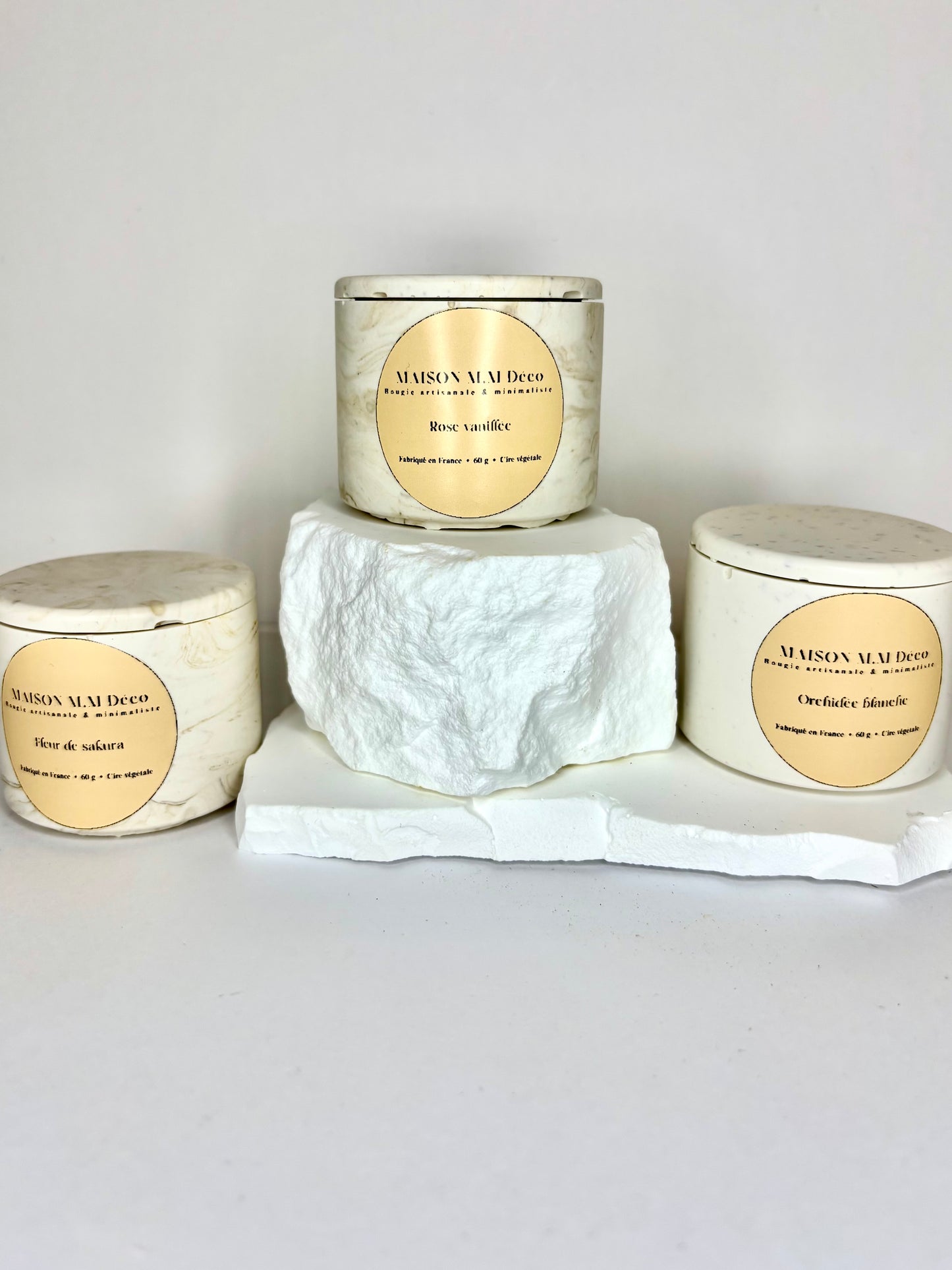 Pack Découverte - Fleur de Sakura, Rose vanillée & Orchidée blanche