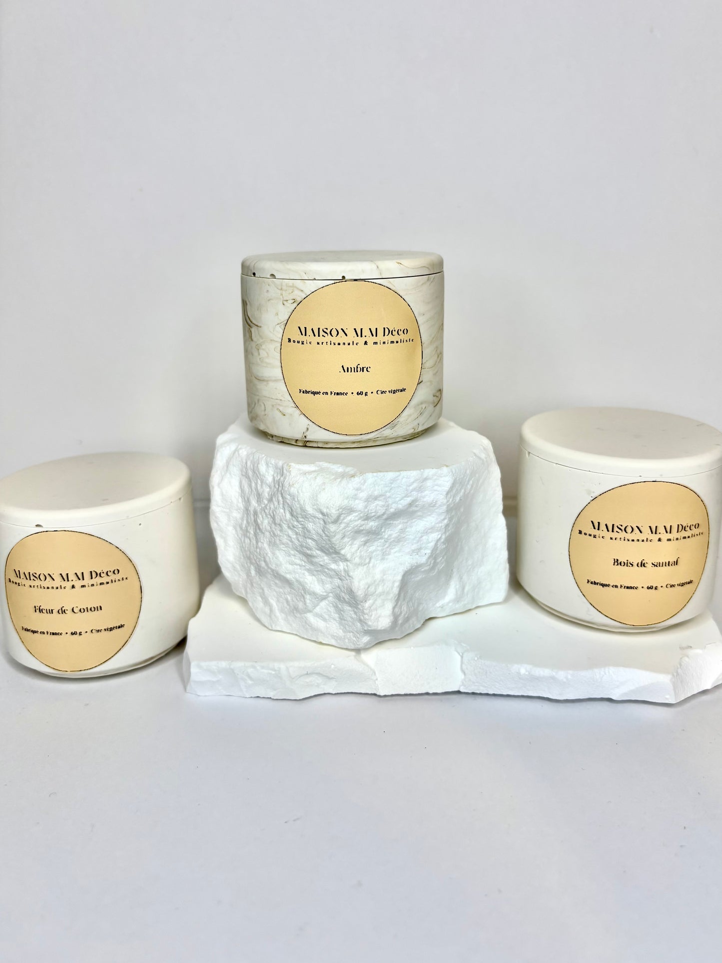 Pack Découverte – Ambre, Fleur de coton & Bois de santal