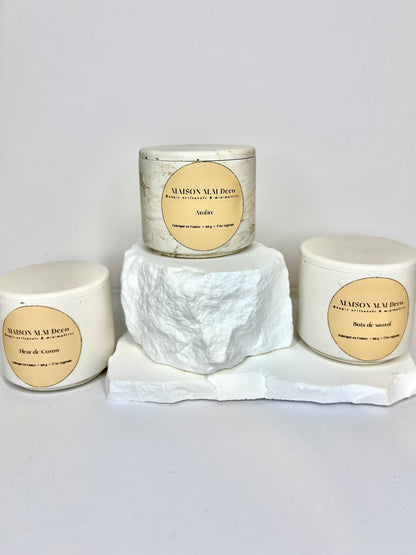 Pack Découverte – Ambre, Fleur de coton & Bois de santal