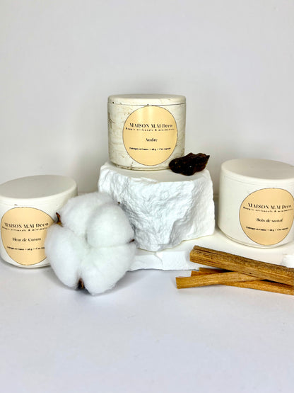 Pack Découverte – Ambre, Fleur de coton & Bois de santal