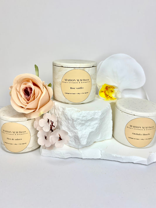 Pack Découverte - Fleur de Sakura, Rose vanillée & Orchidée blanche